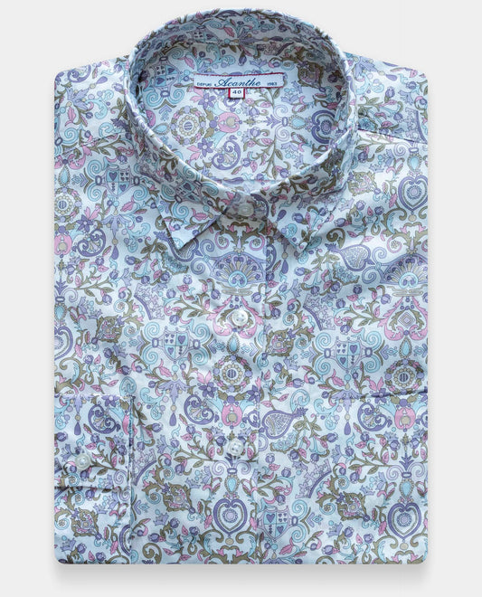 chemisier classique Liberty Liberty Queen of hearts