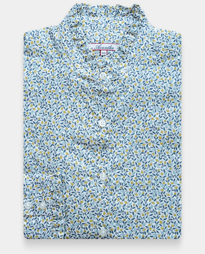 chemisier col et poignets à  volants Liberty Liberty Floriana