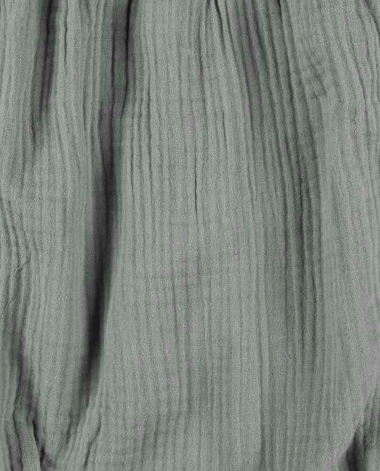 barboteuse gaze de coton Vert