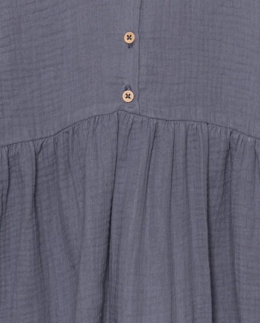 robe gaze de coton JF Bleu