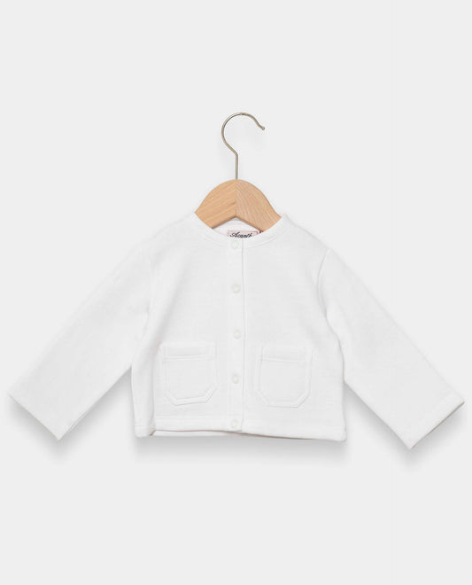 cardigan sweat Blanc