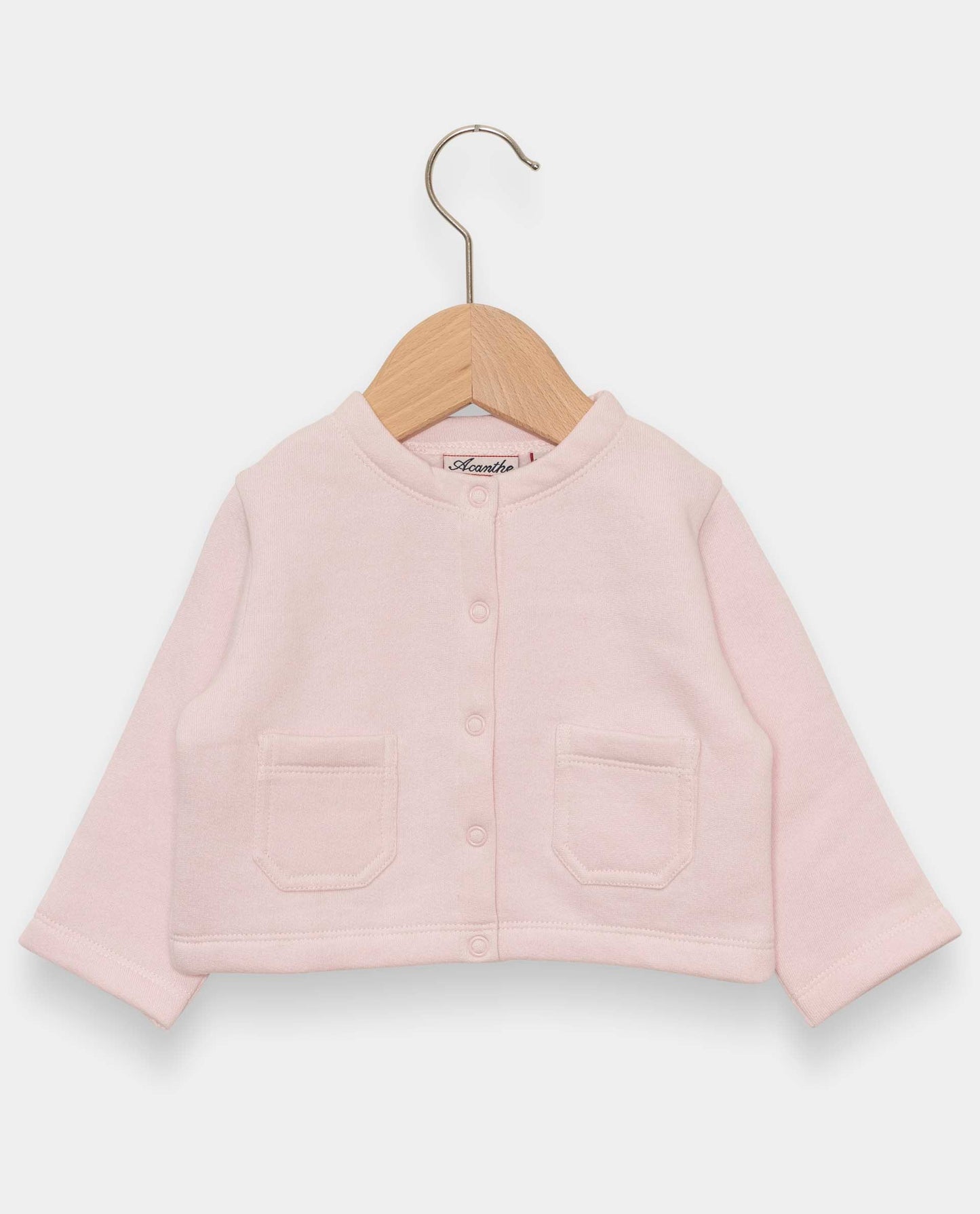cardigan sweat Rose pà¢le