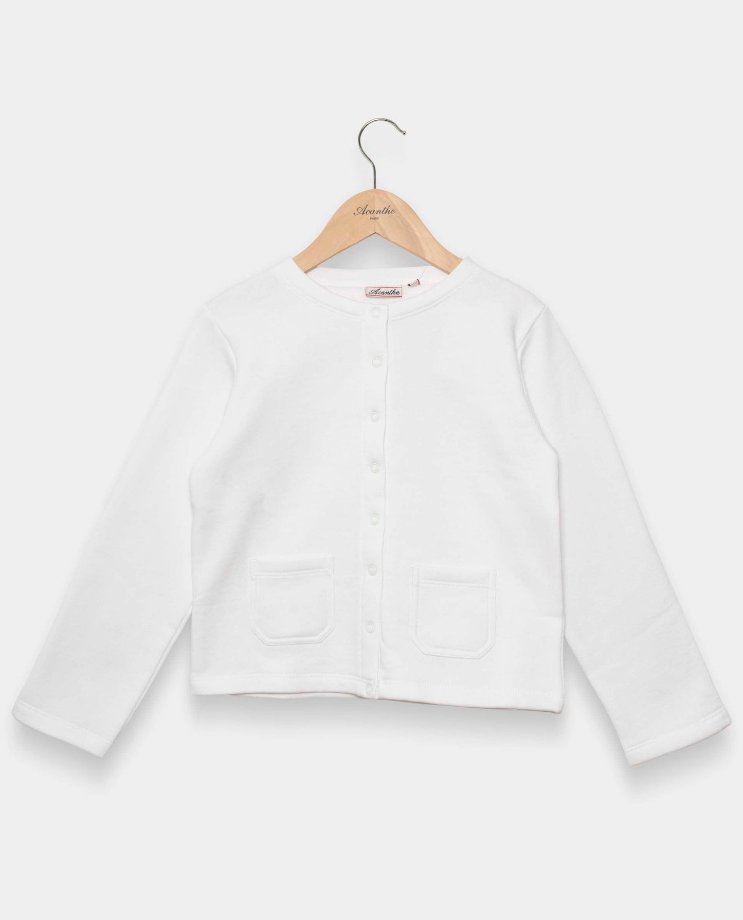 cardigan sweat Blanc