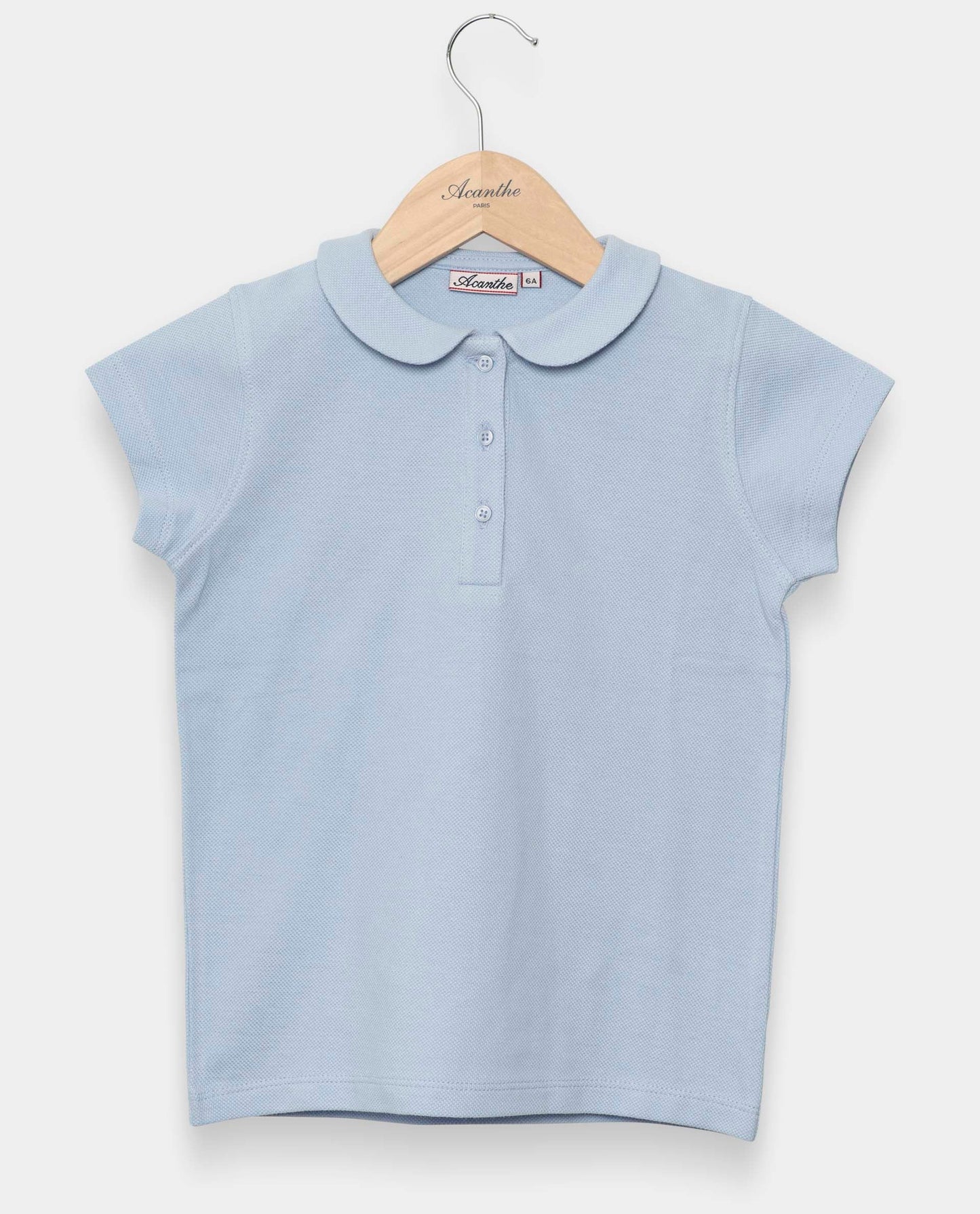 polo piqué col rond mc Ciel
