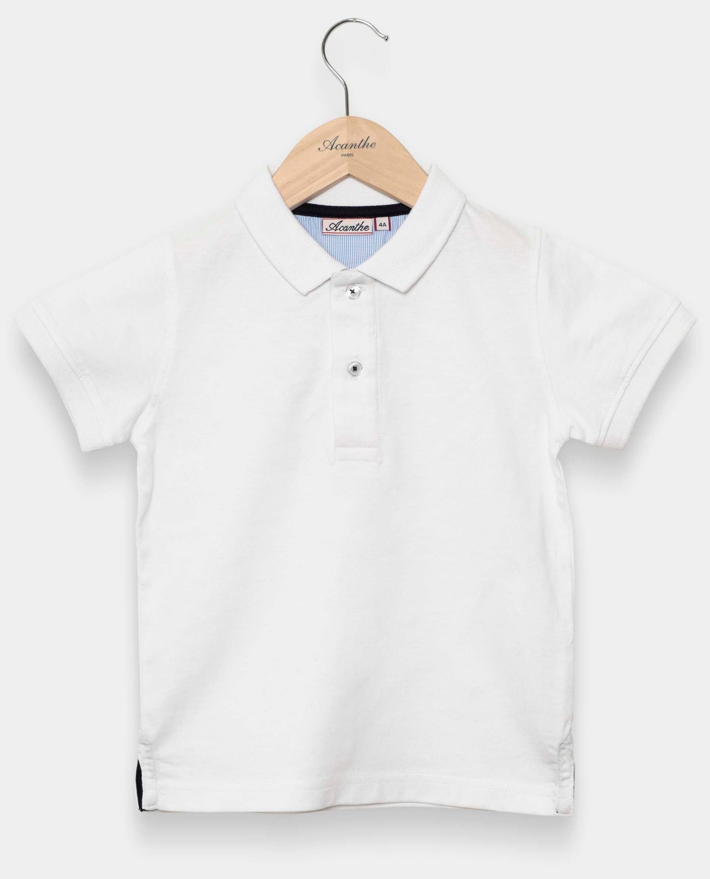 polo jersey mc JG Blanc