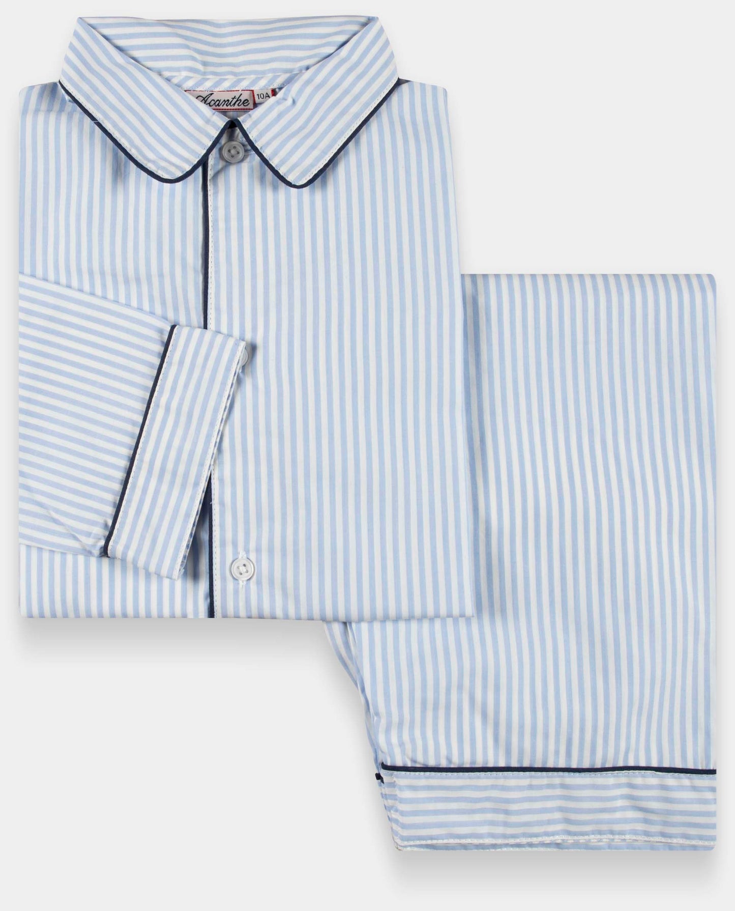 pyjama long JG rayure ciel