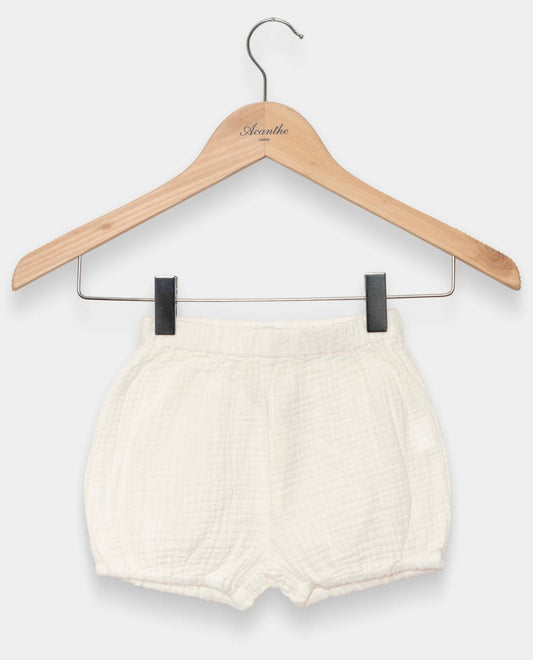 bloomer gaze de coton Blanc