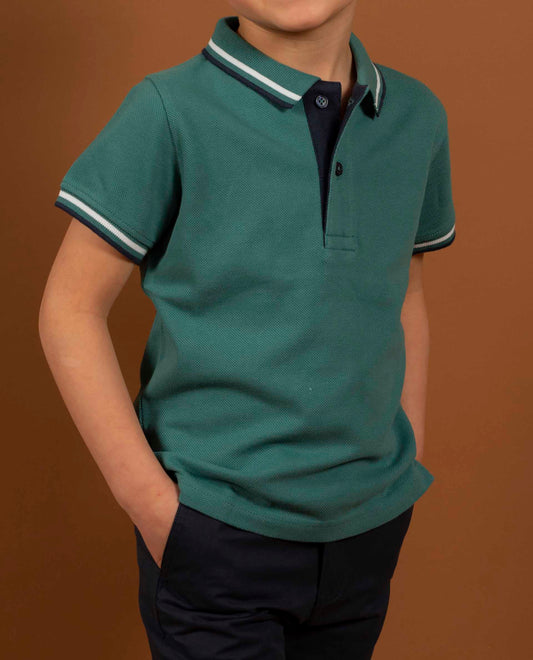 polo piqué mc JG Vert