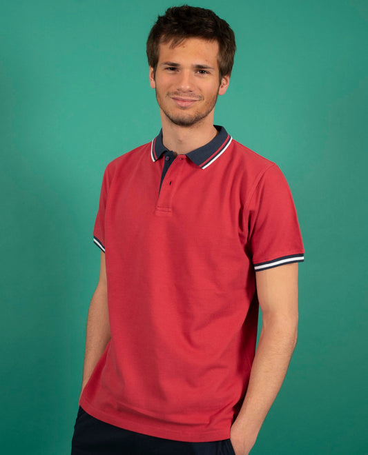 polo piqué mc Rouge