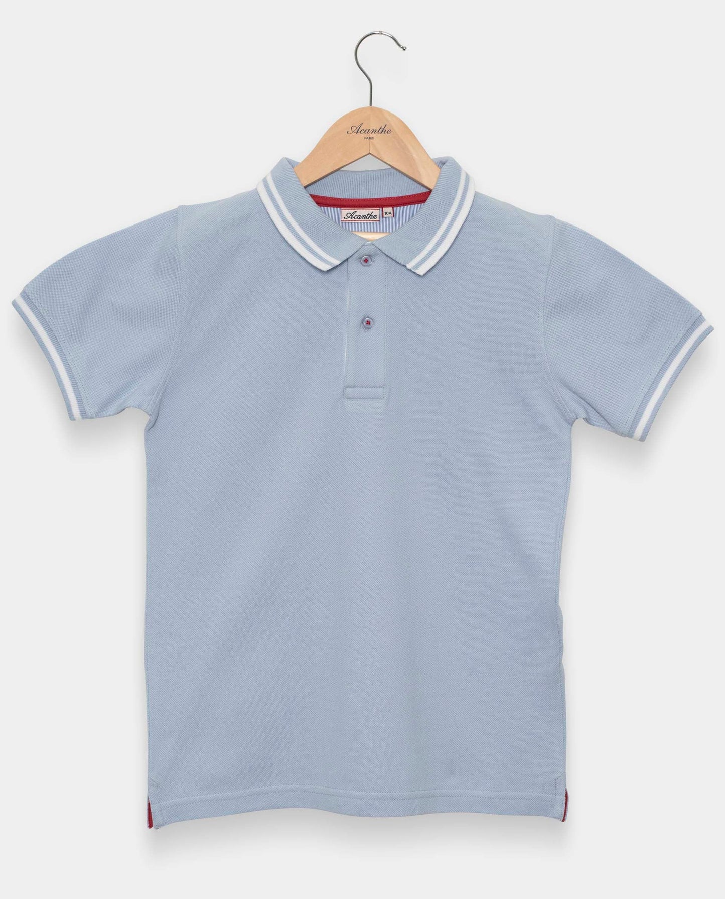 polo piqué mc JG Ciel