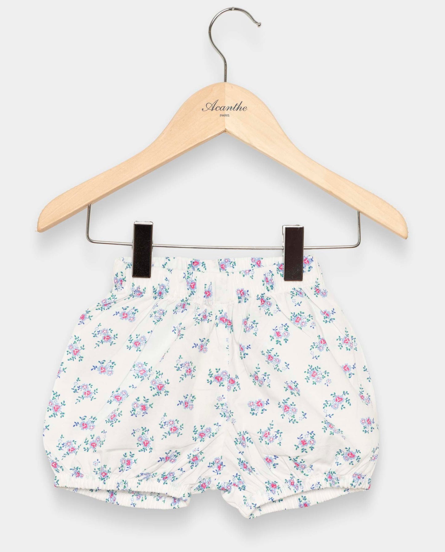 bloomer imprimé fleur ciel/rose