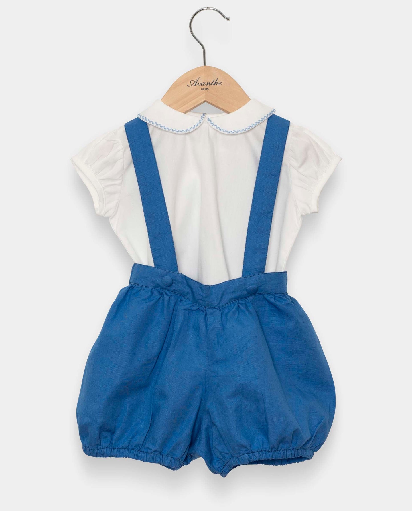 bloomer bretelles Bleu