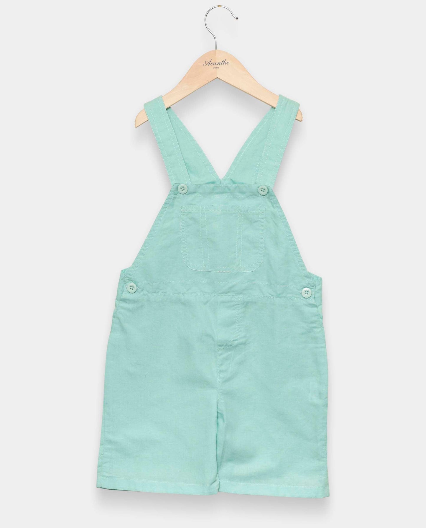 salopette courte Vert