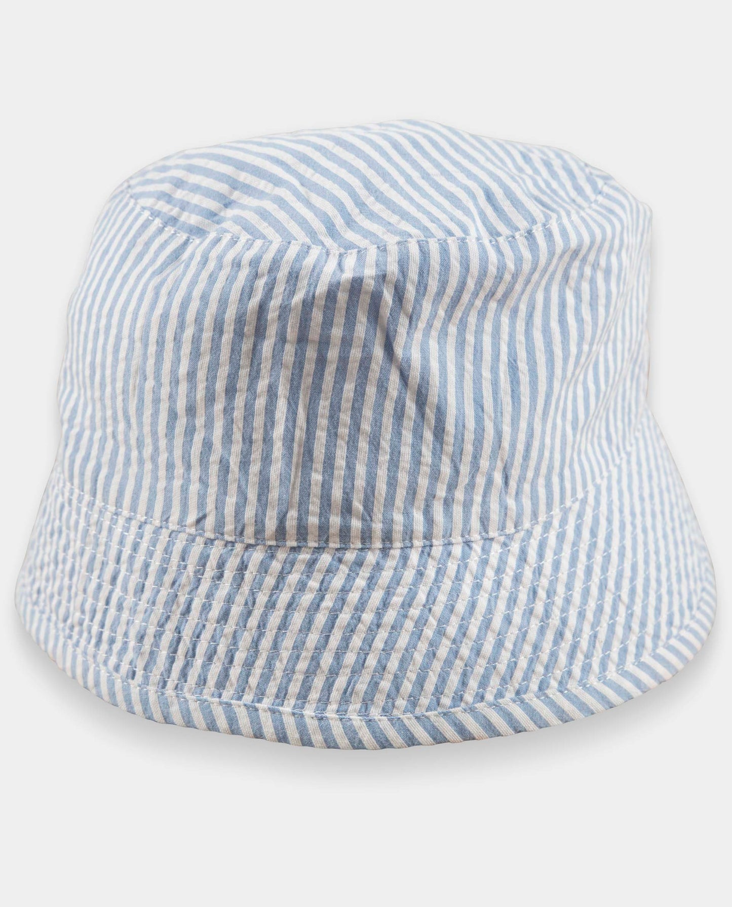 bob seersucker rayure ciel