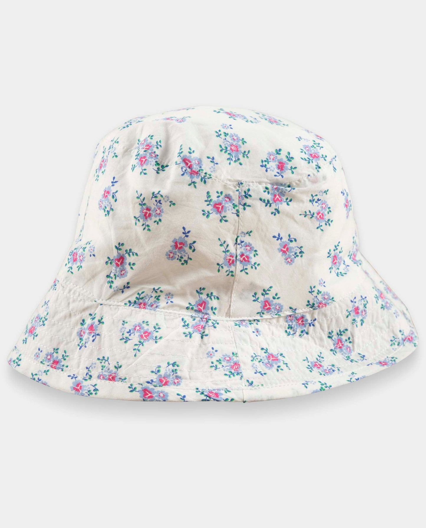 bob imprimé fleur ciel/rose