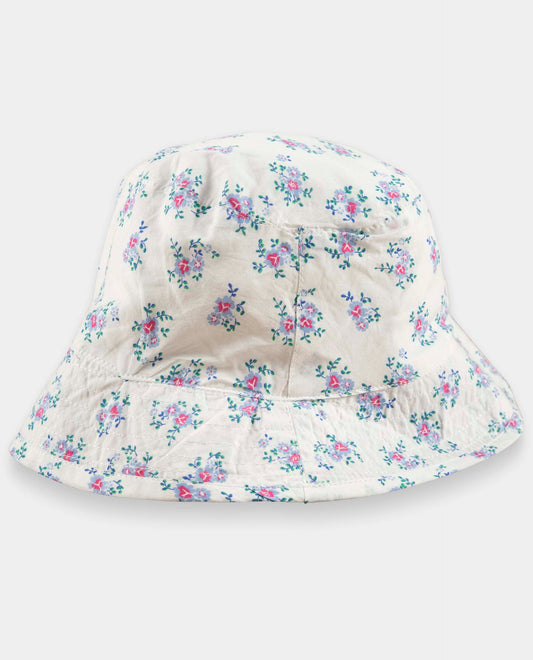 bob imprimé fleur ciel/rose