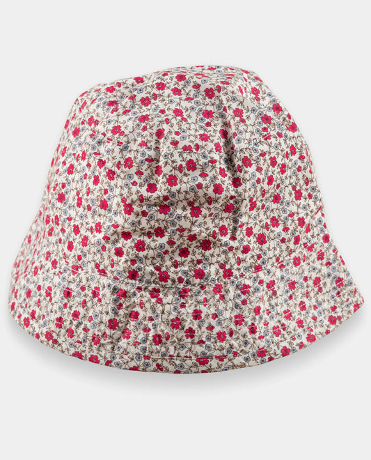 bob imprimé fleur fushia