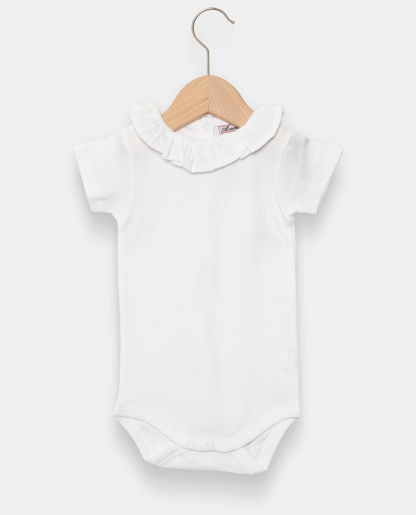 body col volanté mc Blanc