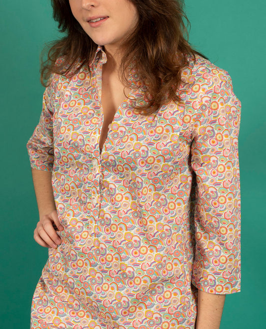 robe chemisier manches 7/8 Liberty Liberty Badminton
