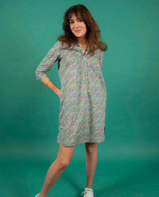 robe V croisé Liberty Liberty June Blossom