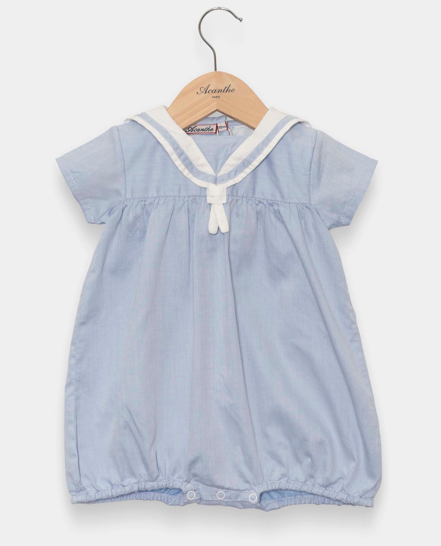 barboteuse col marin Ciel