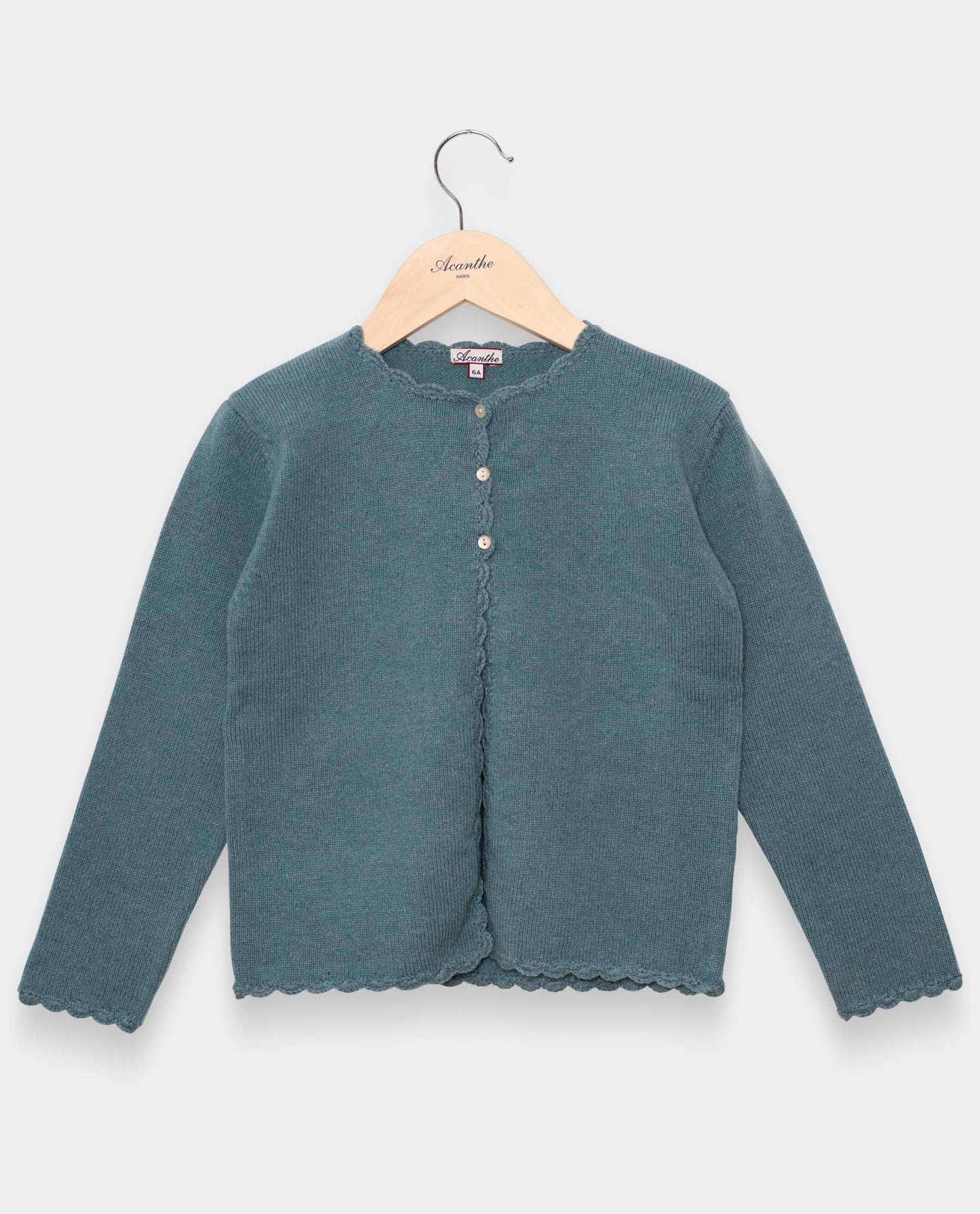 cardigan crochet 100 lwl Vert