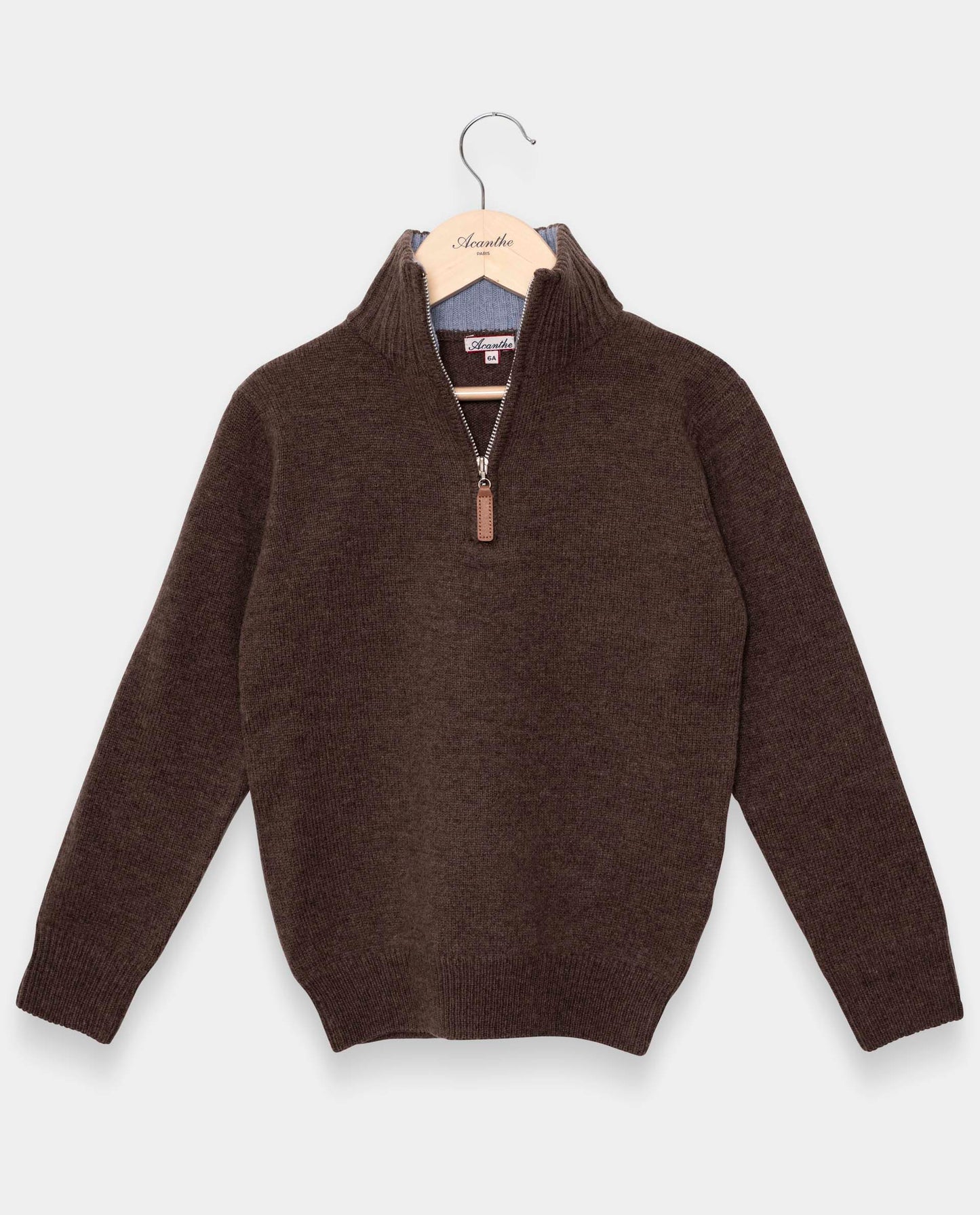 pull zip camionneur 100 lwl Brun