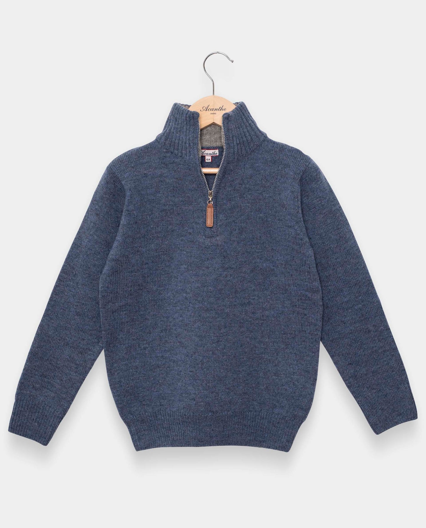 pull zip camionneur 100 lwl Denim