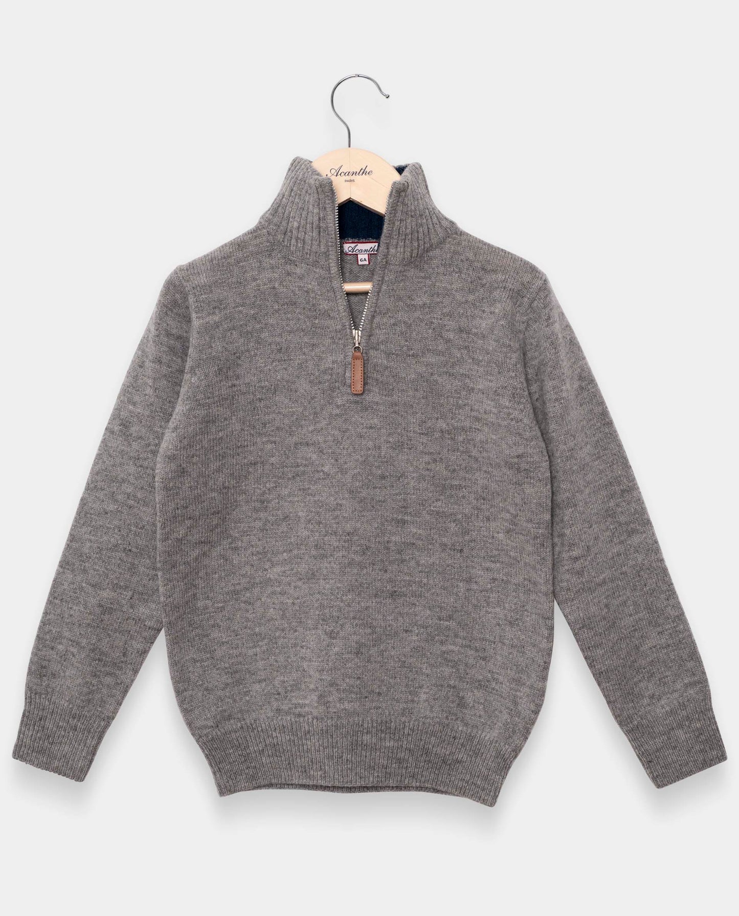 pull zip camionneur 100 lwl Gris