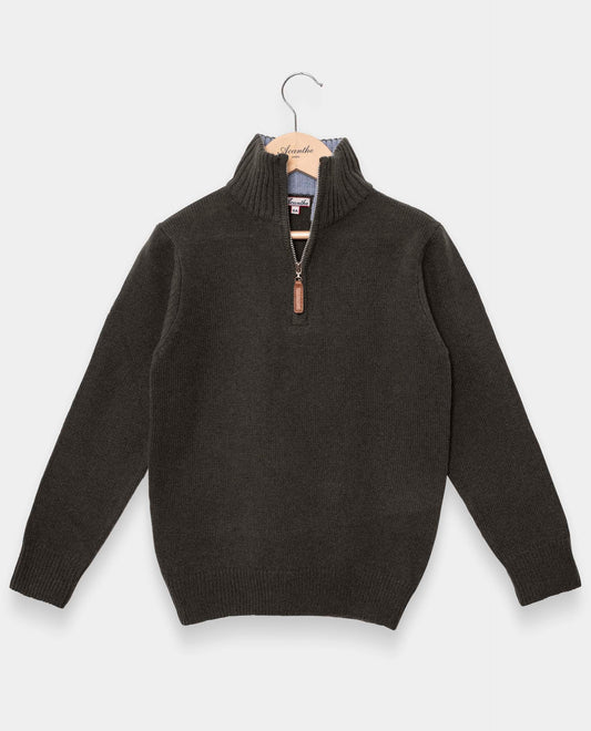 pull zip camionneur 100 lwl Kaki