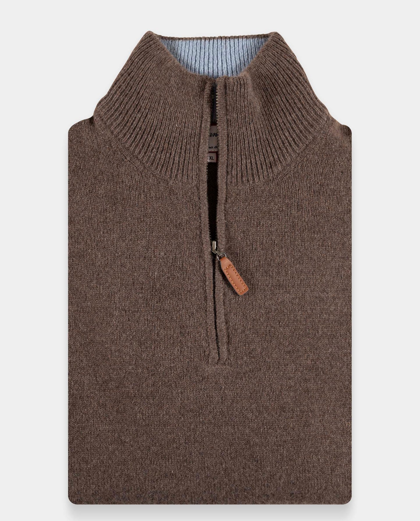 pull zip camionneur 100 lwl Brun