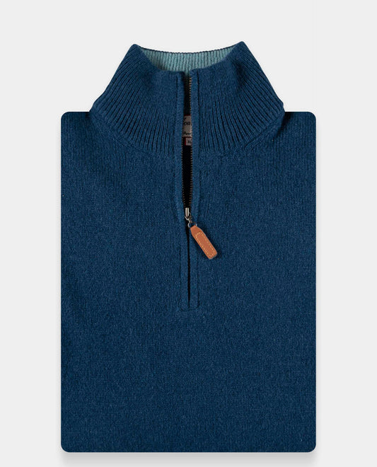 pull zip camionneur 100 lwl marine clair