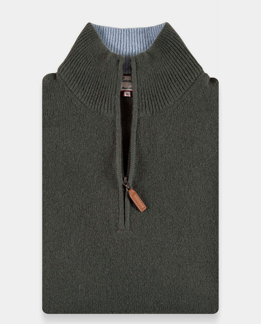 pull zip camionneur 100 lwl Kaki