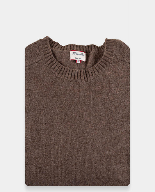 pull col rond 100 lwl Brun