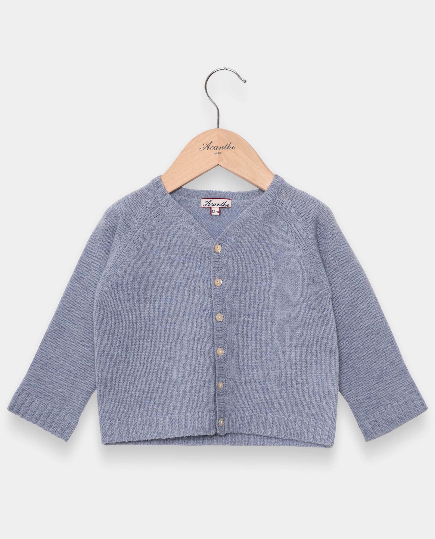 cardigan col V 100 lwl Ciel