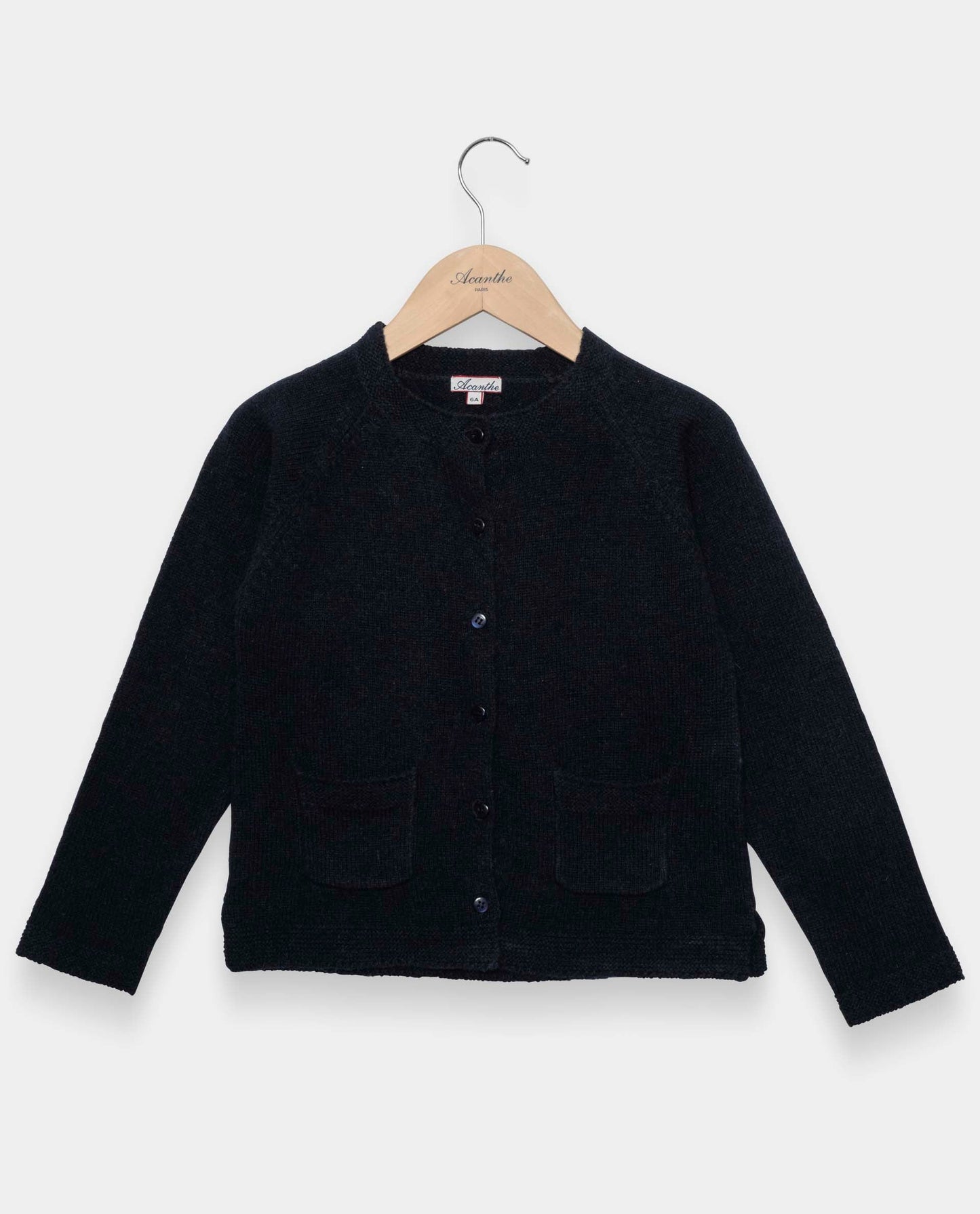 cardigan bord point mousse JF Marine