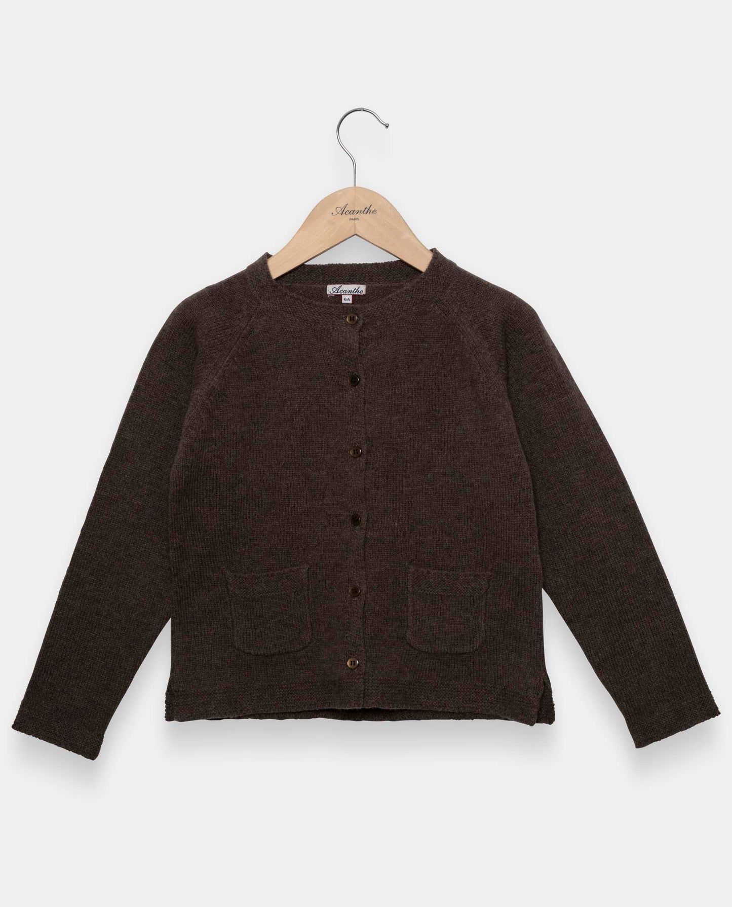 cardigan bord point mousse JF Brun
