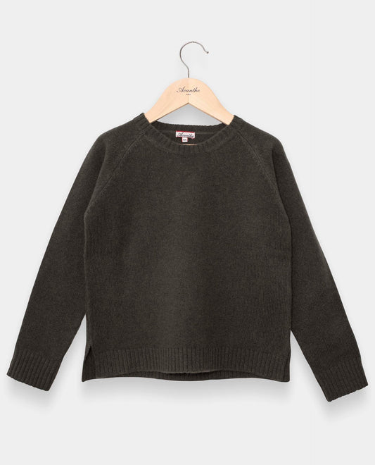 pull col rond 100 lwl Kaki