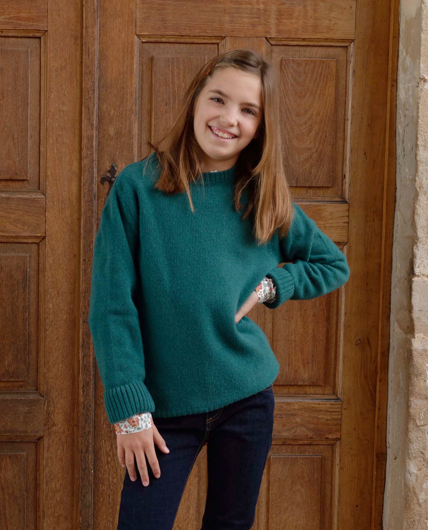 pull col rond 100 lwl Vert