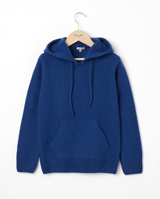 hoodie 10 cachemire Bleu