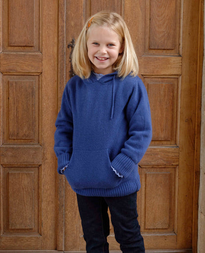 hoodie 10 cachemire Bleu