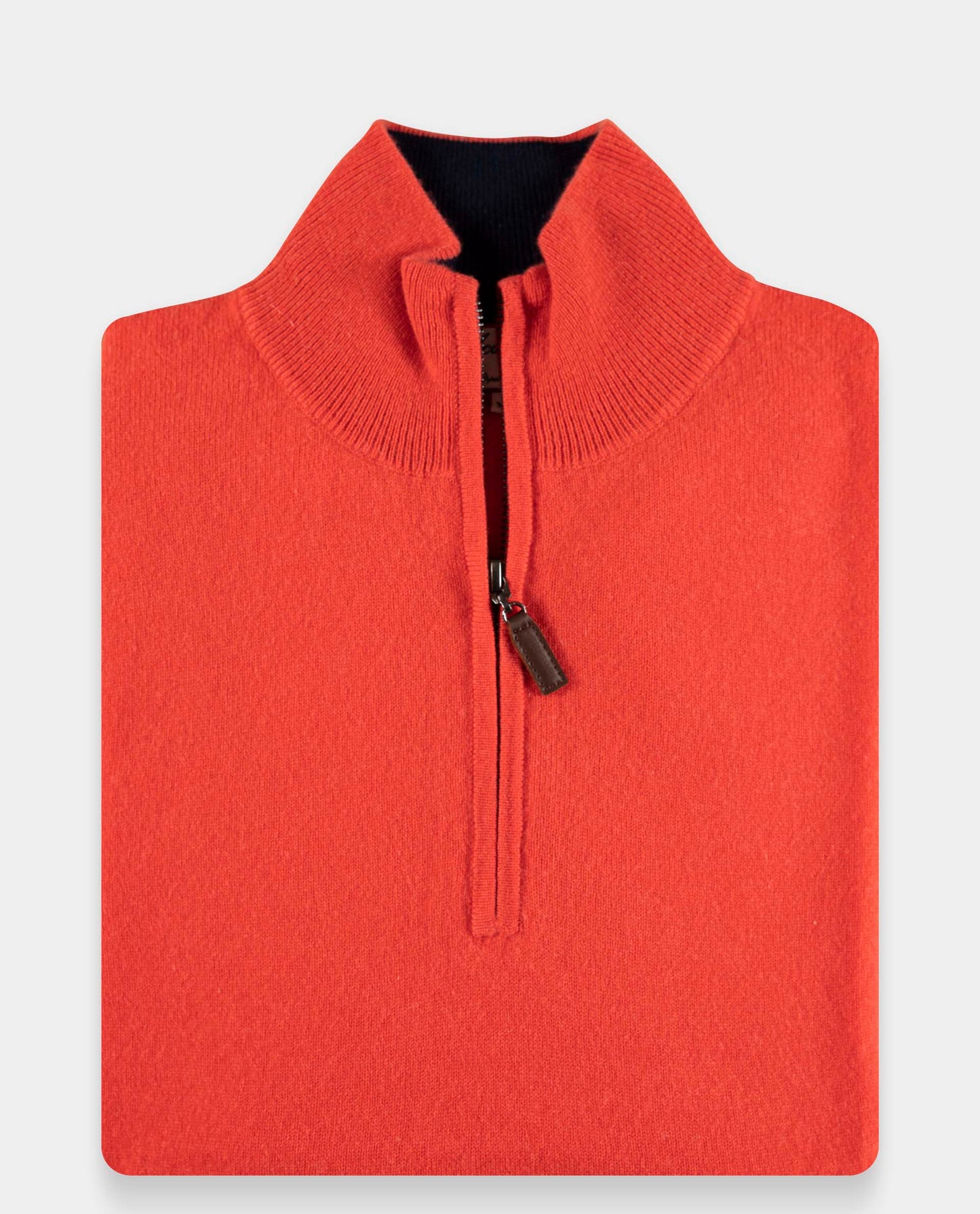 pull zip camionneur 30 cachemire Corail