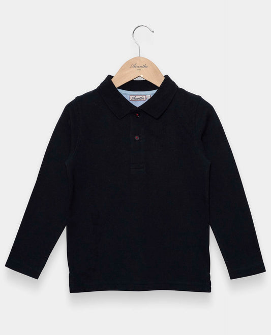 polo piqué ml Marine