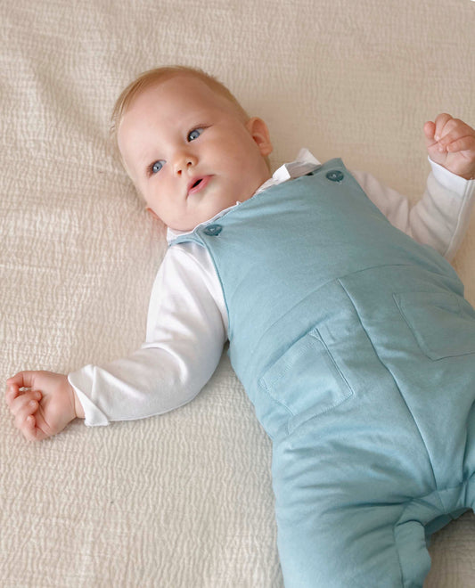 salopette molletonnée Vert