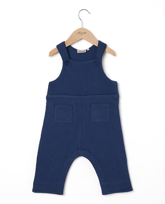 salopette molletonnée Marine