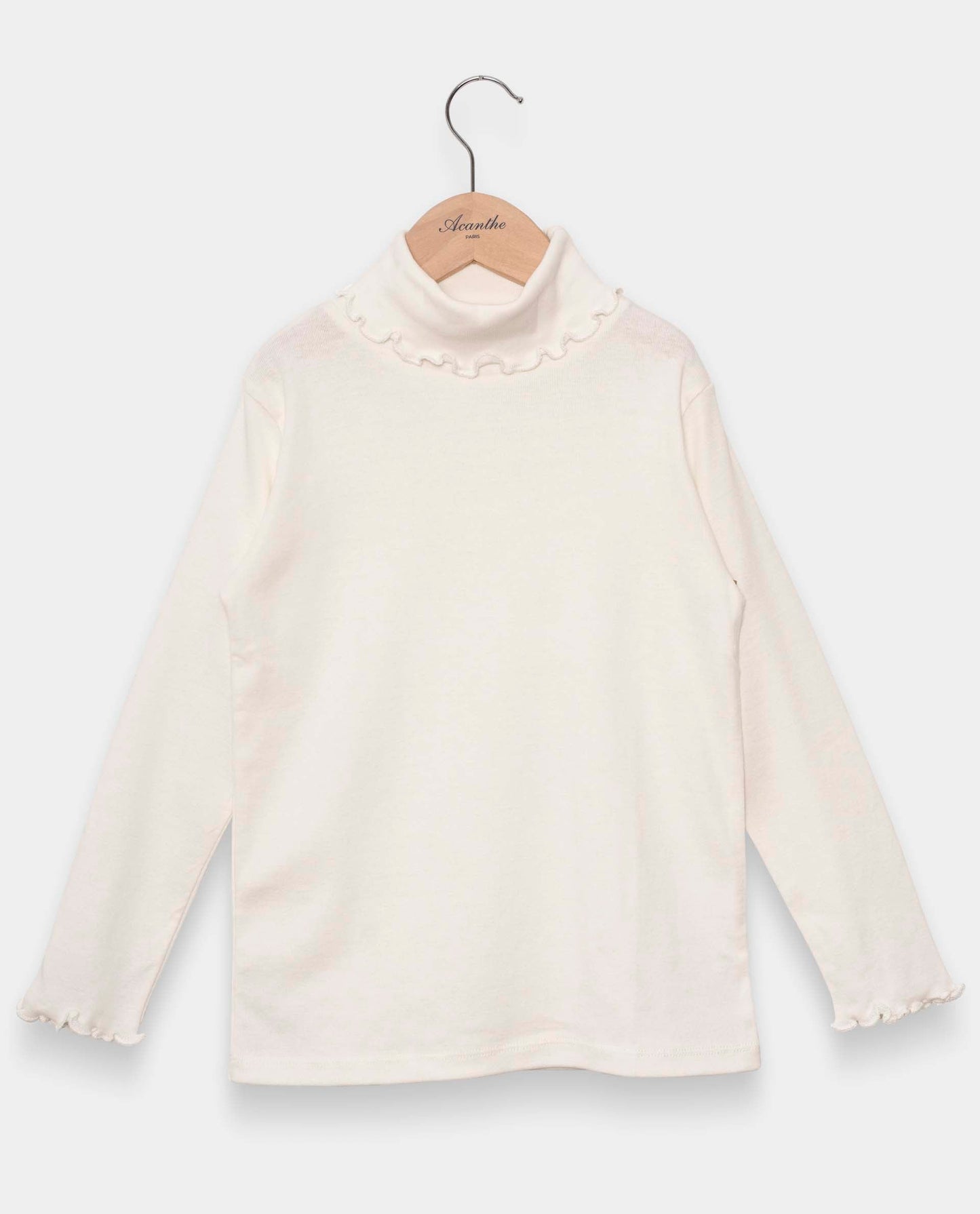 sous pull point bourdon Ecru