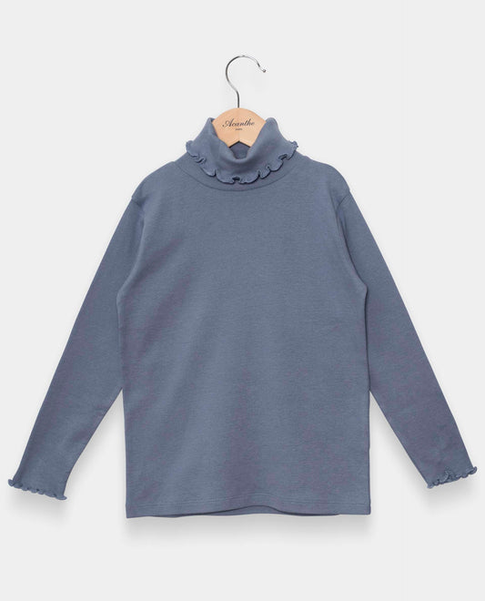 sous pull point bourdon Bleu