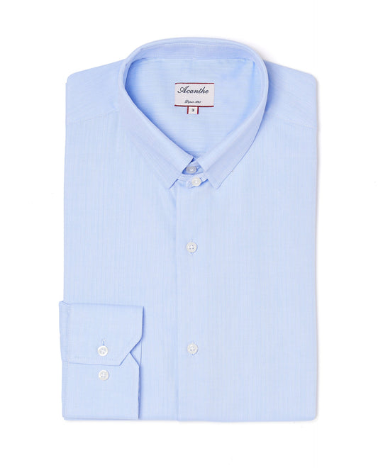 Chemise CA regular Petit chevron bleu N2