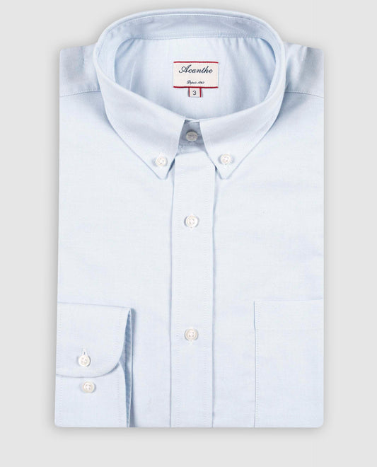Chemise CB regular Oxford ciel N1