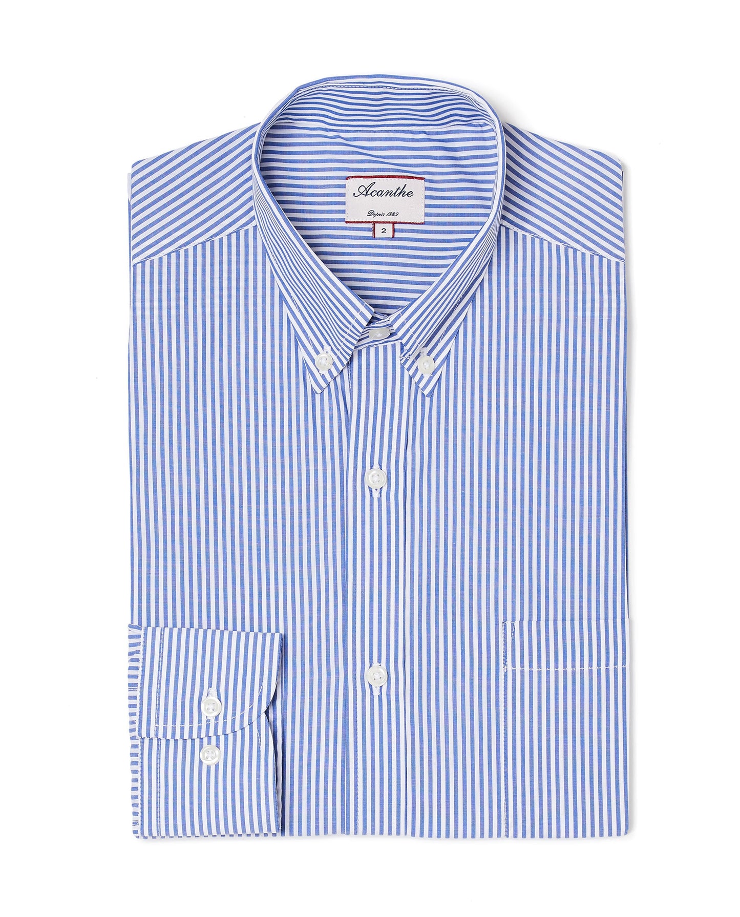 Chemise CB regular Rayure bleu N16